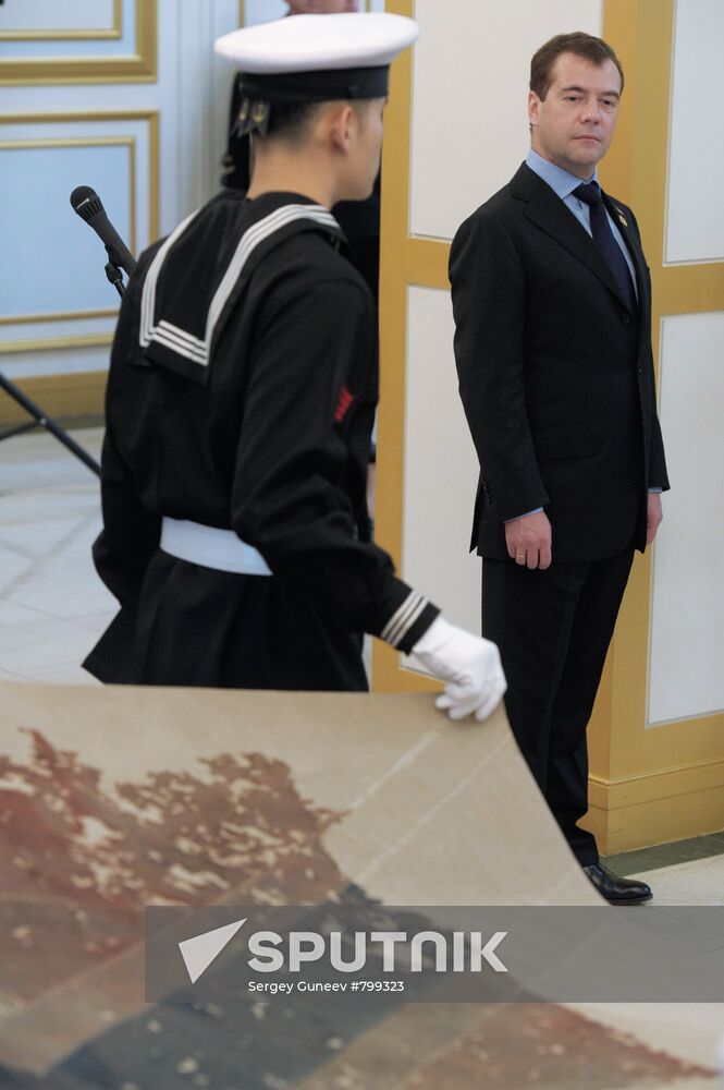 Russian President Dmitry Medvedev visits South Korea. 2nd day