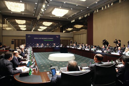 Dmitry Medvedev participates in G20 Summit in Seoul