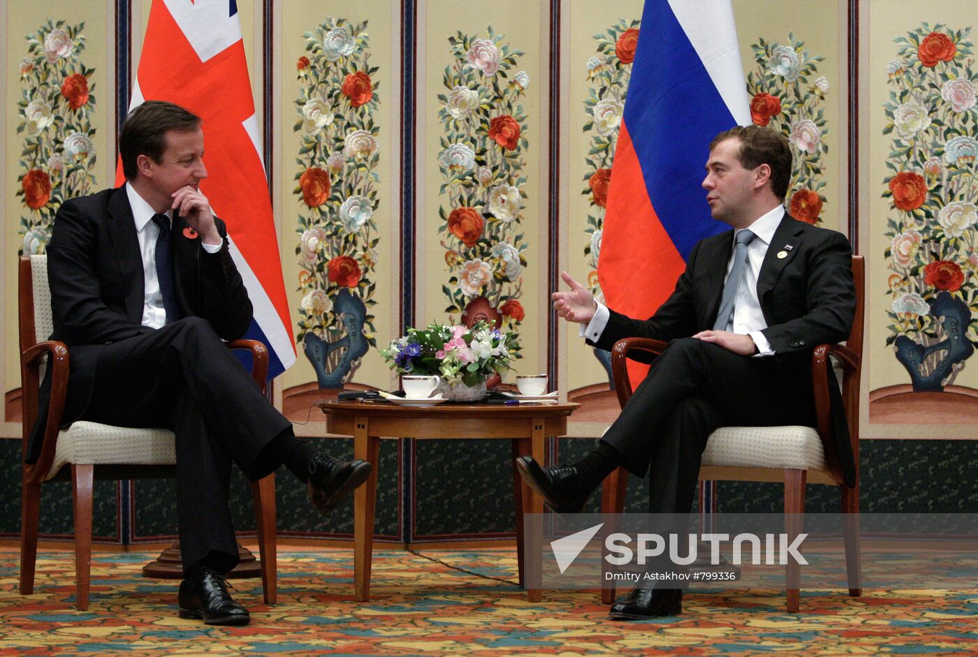 Dmitry Medvedev at G20 summit in Seoul