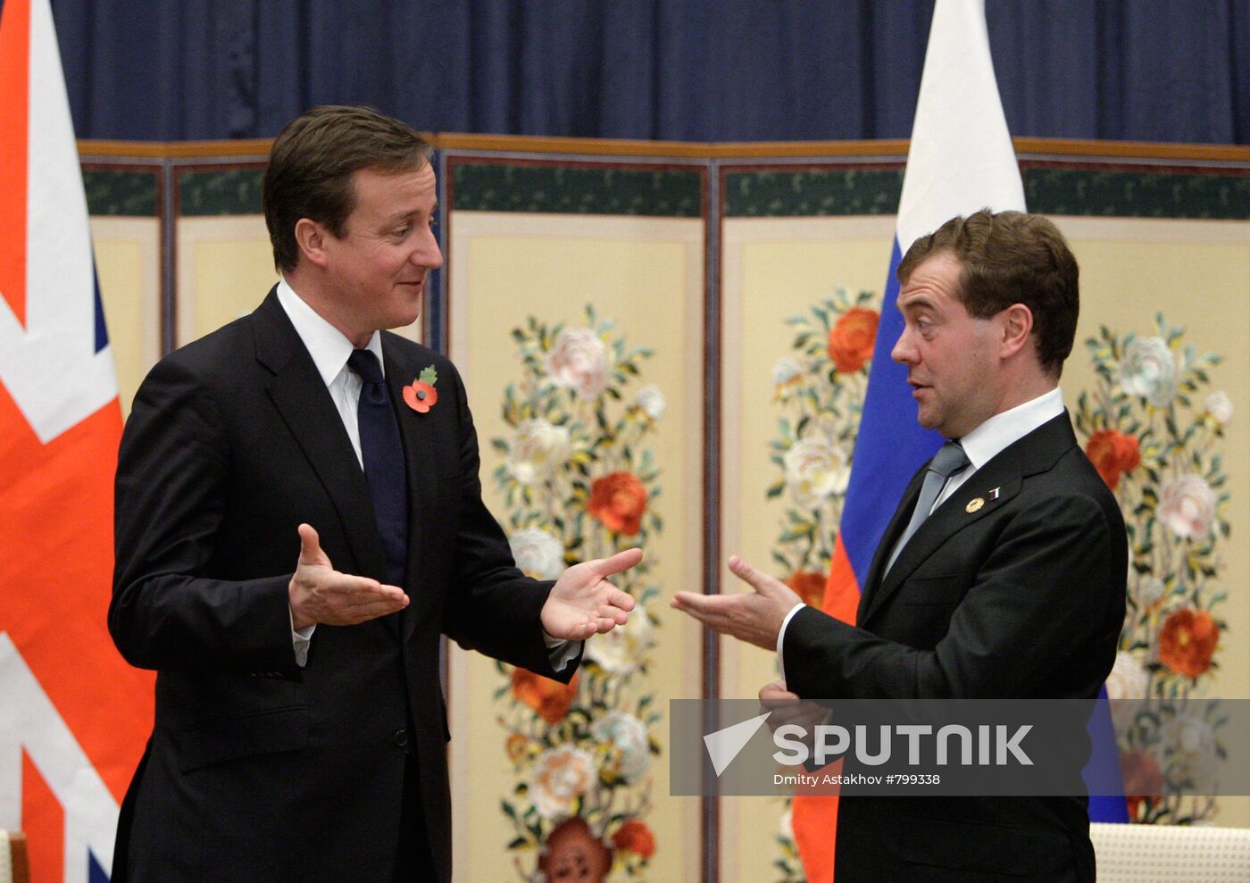 Dmitry Medvedev at G20 summit in Seoul