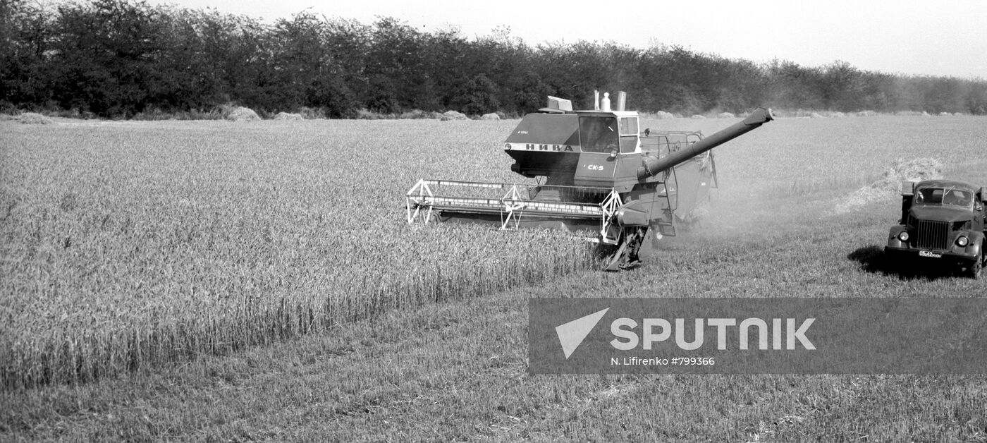 "Niva" SK-5 combine harvester