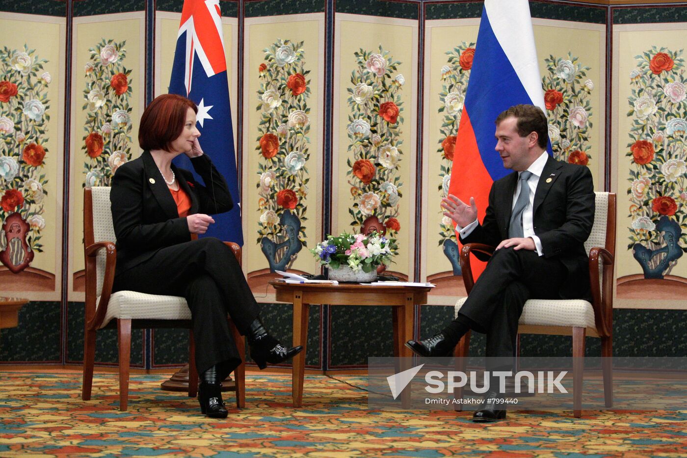 Dmitry Medvedev takes part in G20 summit in Seoul