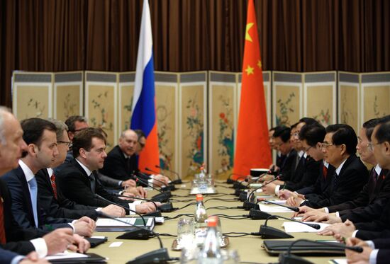 Dmitry Medvedev participates in G20 Summit in Seoul