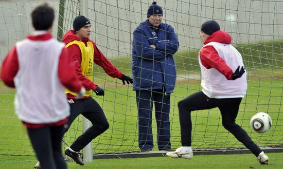 Open training session of Spatak (Moscow)