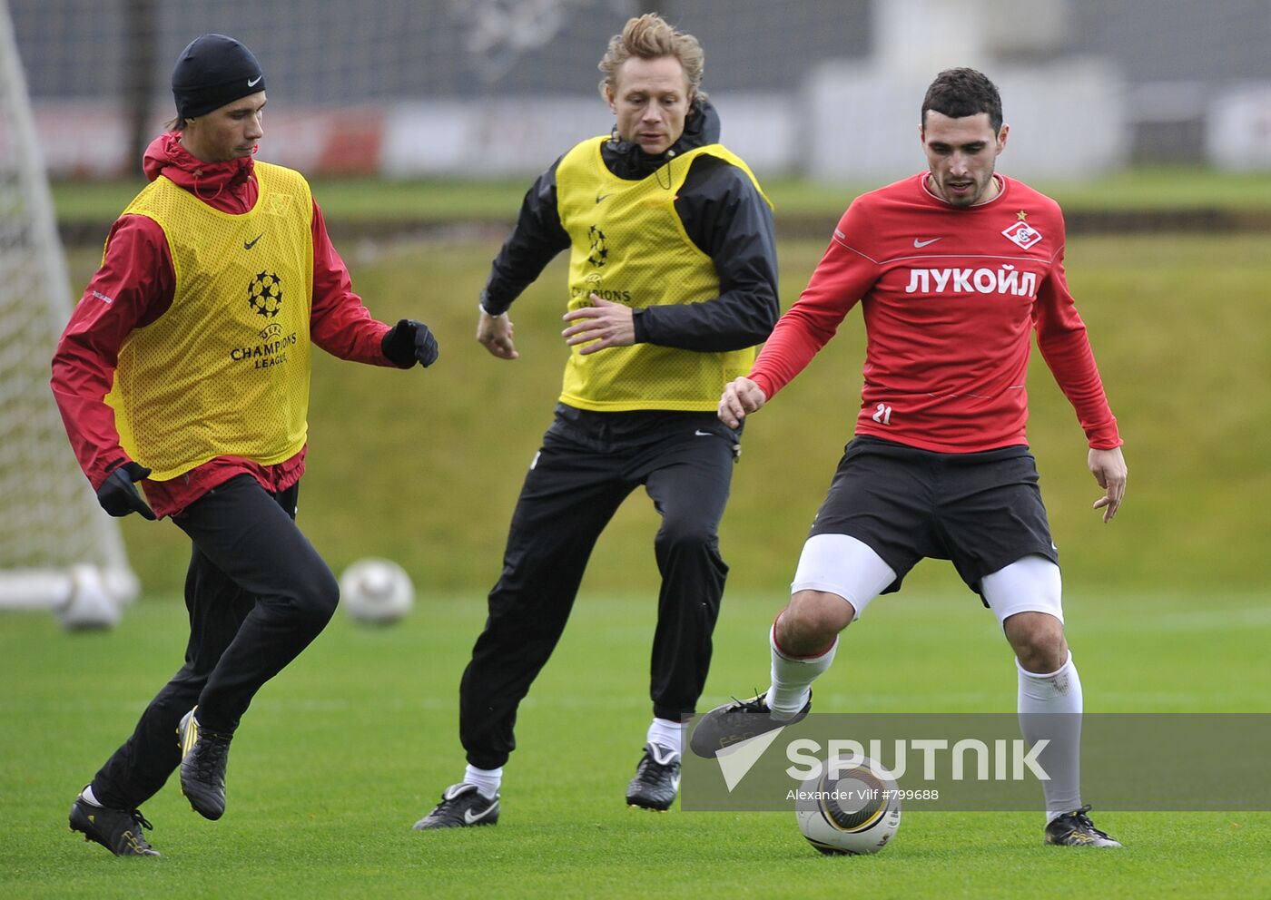 Open training session of Spatak (Moscow)