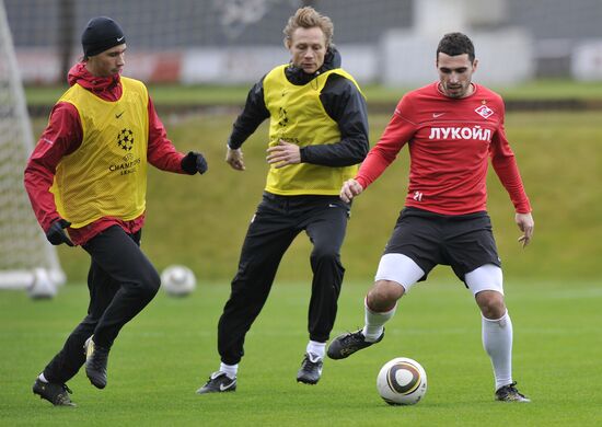 Open training session of Spatak (Moscow)