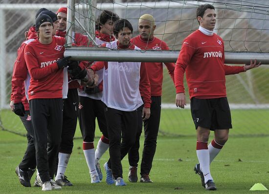 Open training session of Spatak (Moscow)
