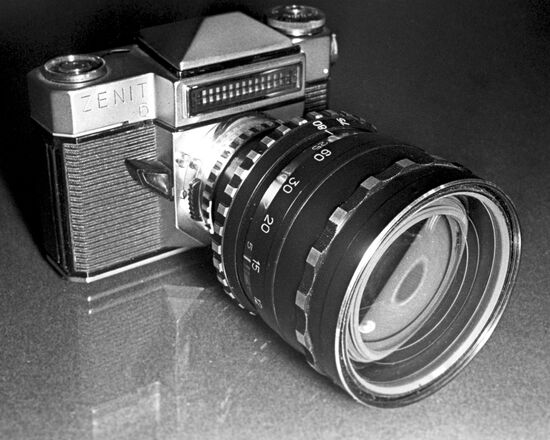 A Zenit-6 photo camera