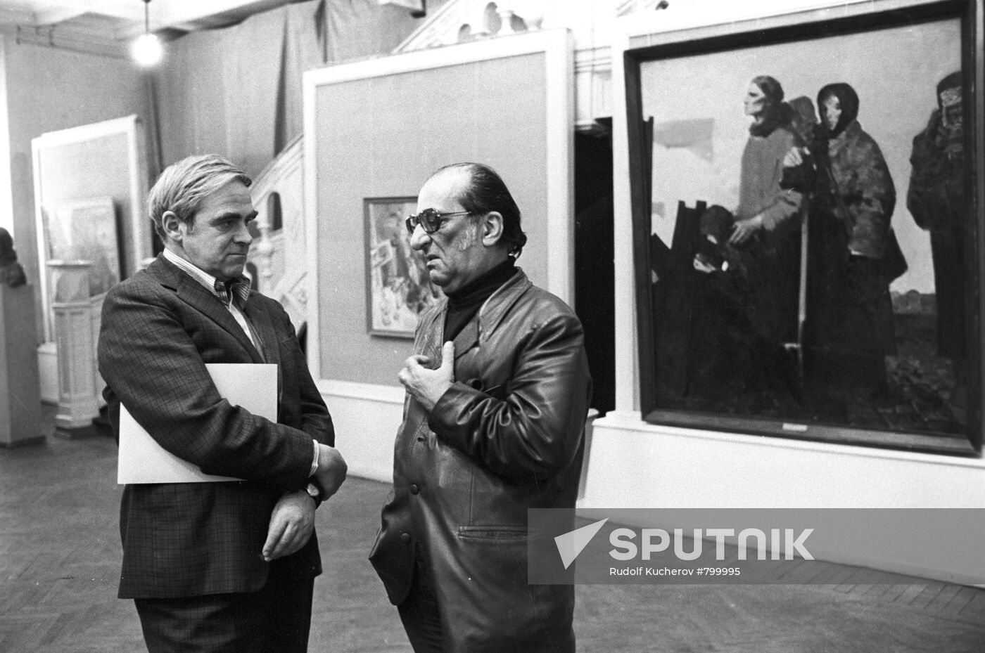 Daniil Granin and Georgy Tovstonogov