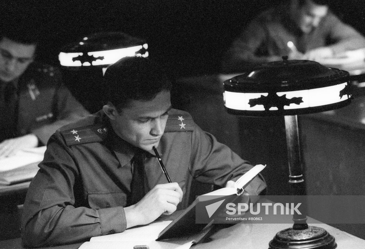 FRUNZE MILITARY ACADEMY READING-ROOM