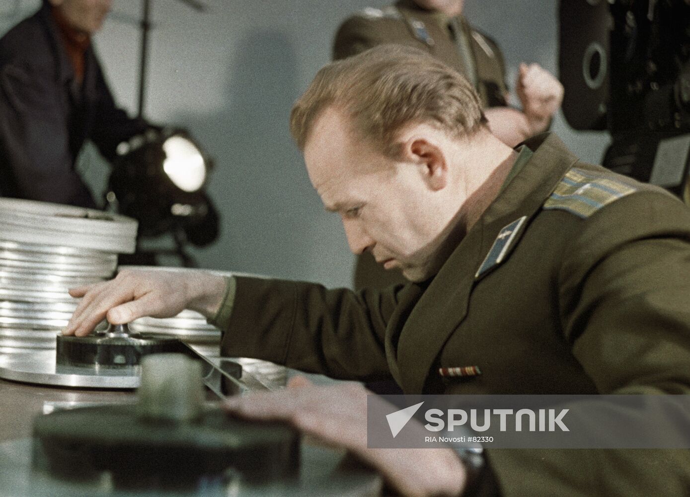 Spaceman Leonov at the Cosmonaut Training Center