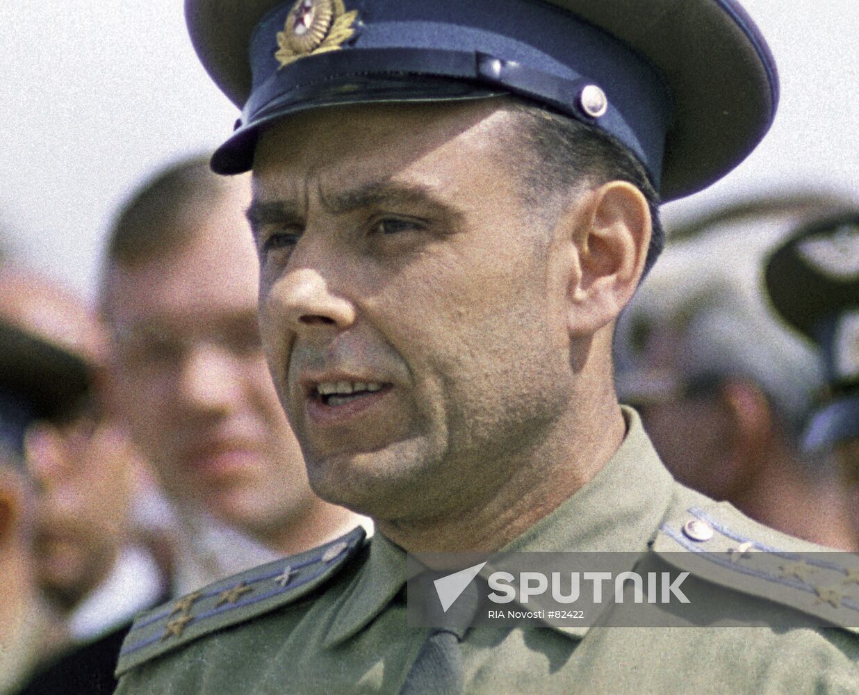 Soviet space pilot Vladimir Komarov