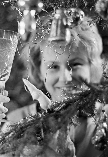 New Year postcard