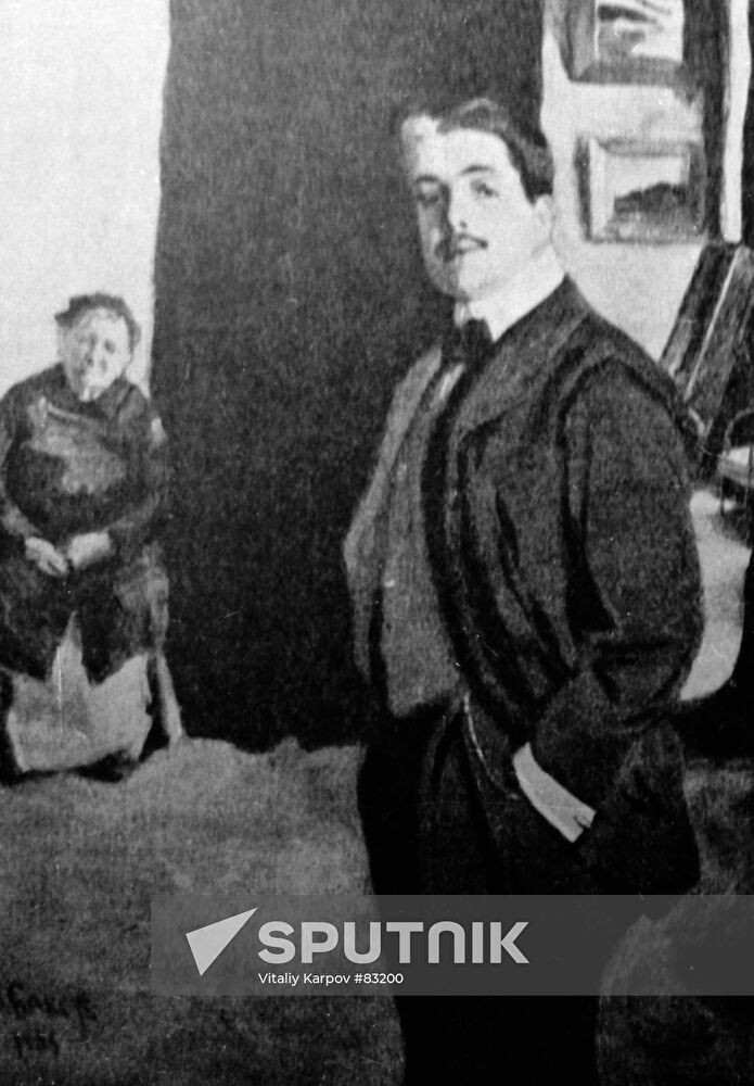 BAKST DYAGILEV AND NURSE 
