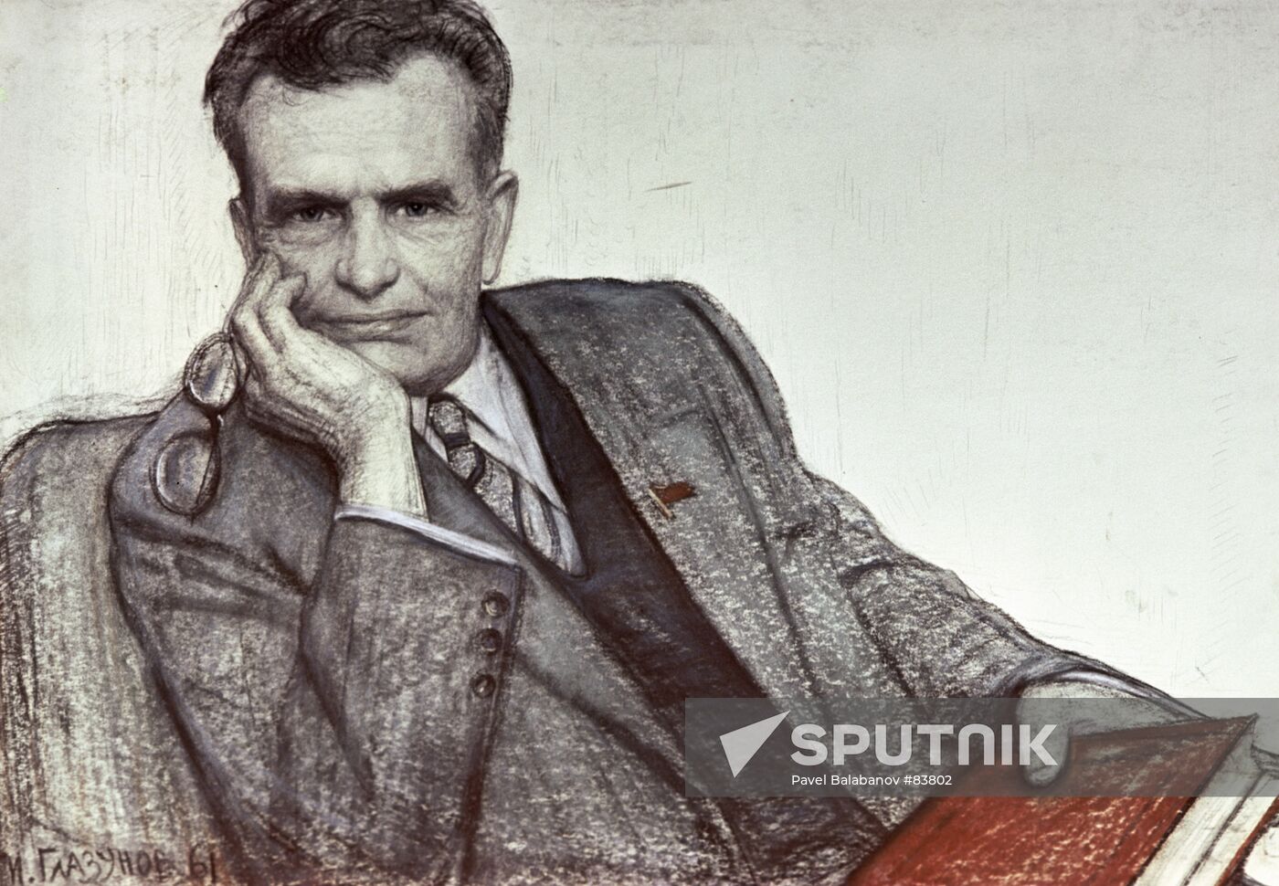 GLAZUNOV DRAWING PASTEL