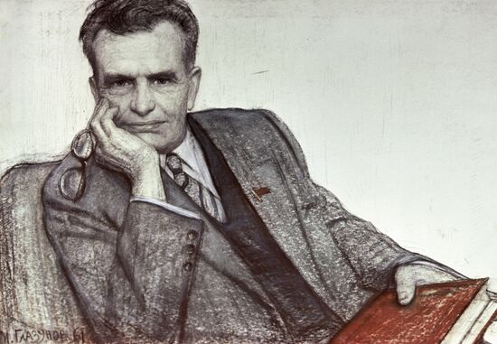 GLAZUNOV DRAWING PASTEL