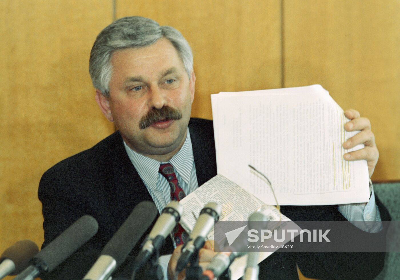 RUTSKOI NEWS CONFERENCE