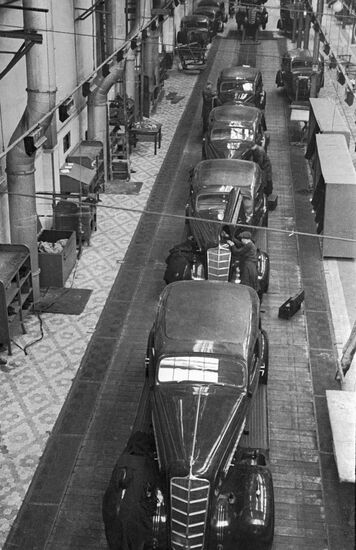 Assembly Line Likhachev Auto Factory 
