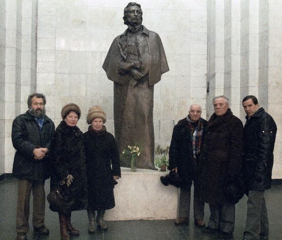 Anikushin Astafiev "Chernaya Rechka"