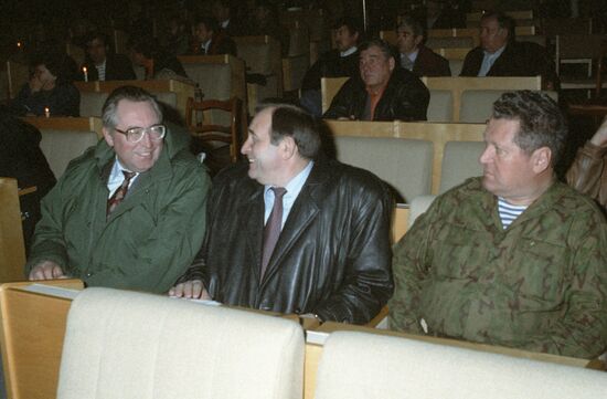 Dunayev Barannikov Achalov congress