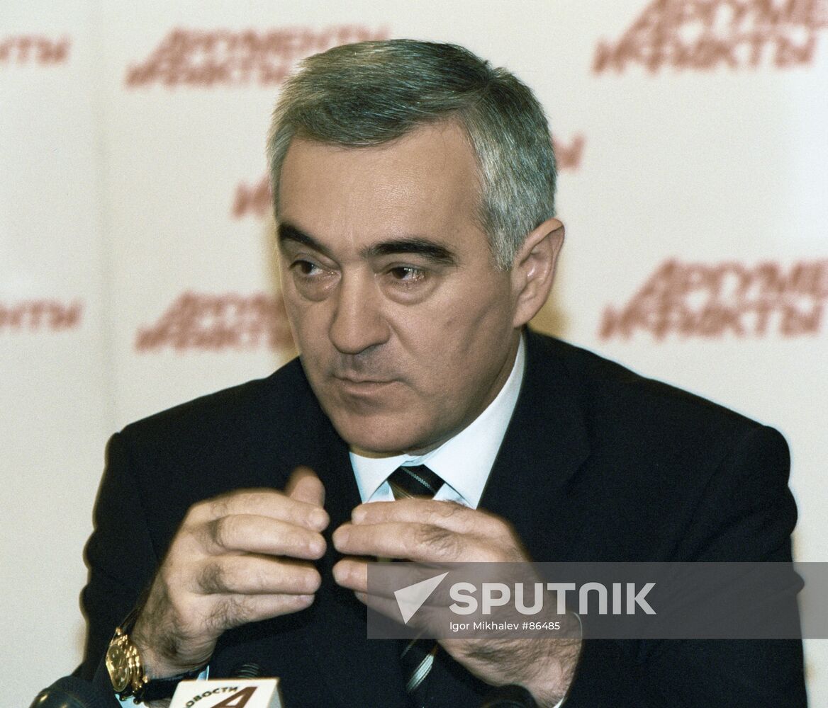 ZYAZIKOV NEWS CONFERENCE