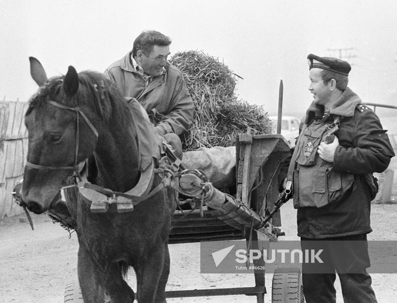 Checkpoint cart Ingushetia