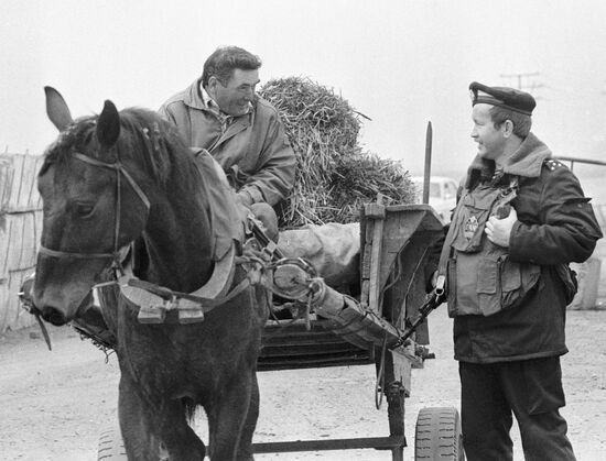 Checkpoint cart Ingushetia