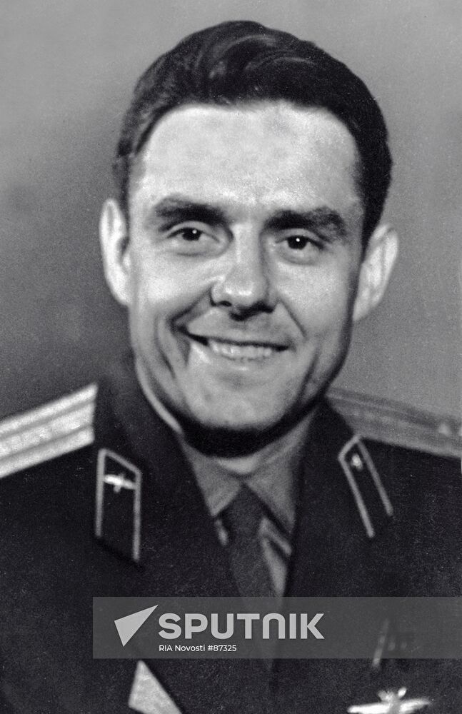 Pilot-cosmonaut Vladimir Komarov
