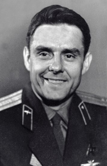 Pilot-cosmonaut Vladimir Komarov