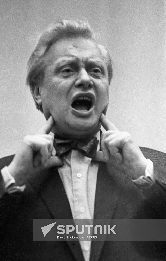 Puppet Theater director Sergei Obraztsov