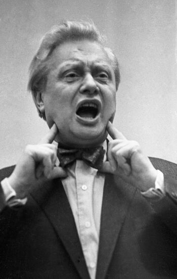 Puppet Theater director Sergei Obraztsov