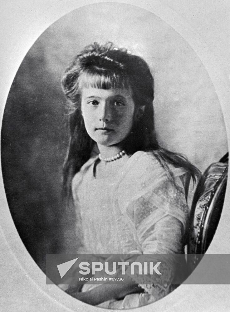 Anastasia daughter of Nicholas II 