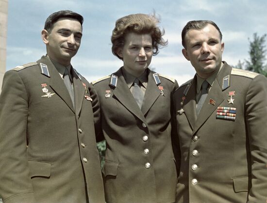 Bykovsky Tereshkova Gagarin Vostok