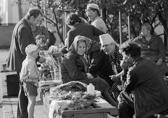 Kaliningrad street trade