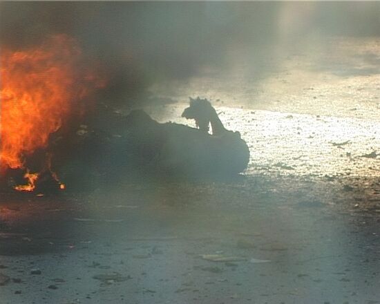 Assault on policemen in Makhachkala