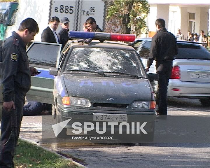 Attack on militiamen in Makhachkala