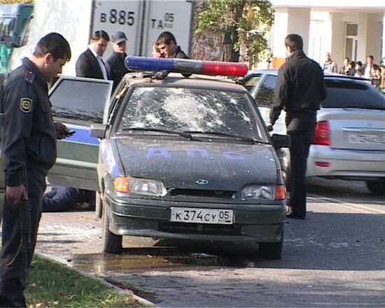 Attack on militiamen in Makhachkala