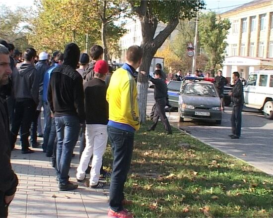 Attack on militiamen in Makhachkala
