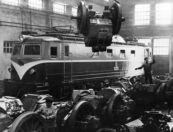 Pyongyang steam engine plant