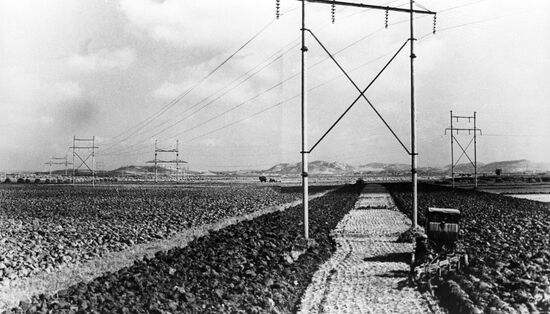 A power-transmission line