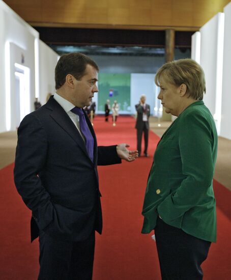 Dmitry Medvedev attends G20 summit in Seoul
