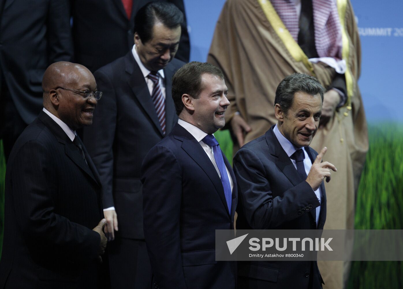 Dmitry Medvedev attends G20 summit in Seoul
