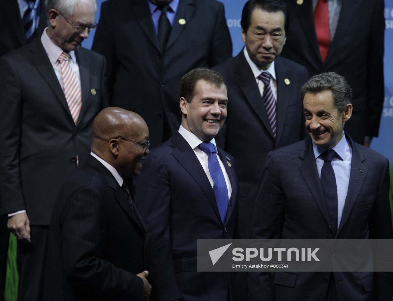 Dmitry Medvedev attends G20 summit in Seoul