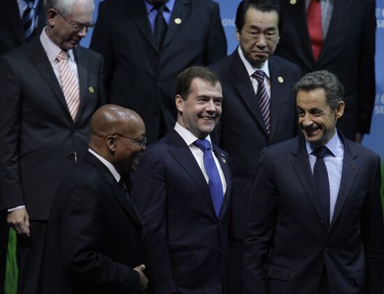 Dmitry Medvedev attends G20 summit in Seoul