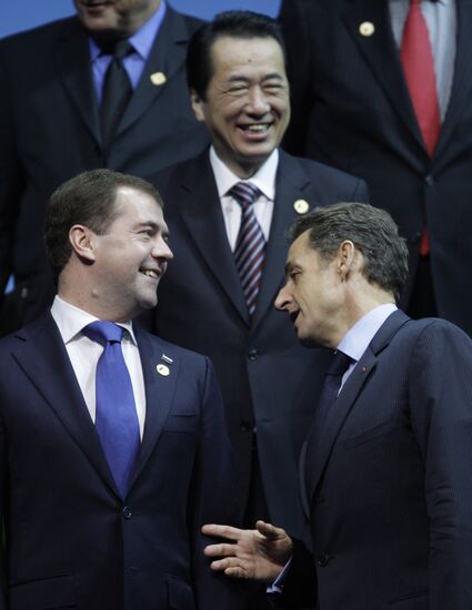 Dmitry Medvedev attends G20 summit in Seoul