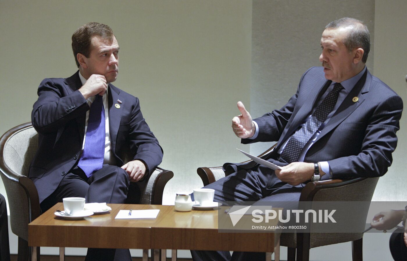 Dmitry Medvedev attends G20 summit in Seoul