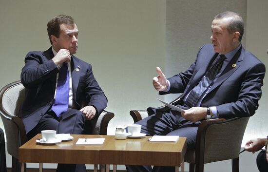 Dmitry Medvedev attends G20 summit in Seoul
