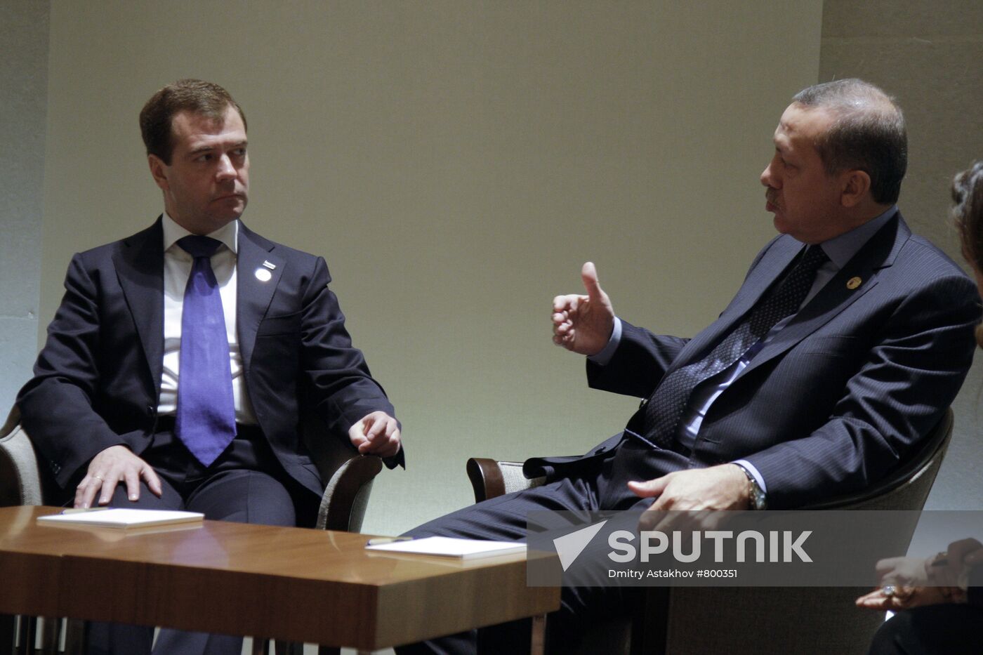 Dmitry Medvedev attends G20 summit in Seoul