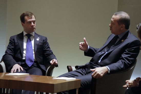 Dmitry Medvedev attends G20 summit in Seoul