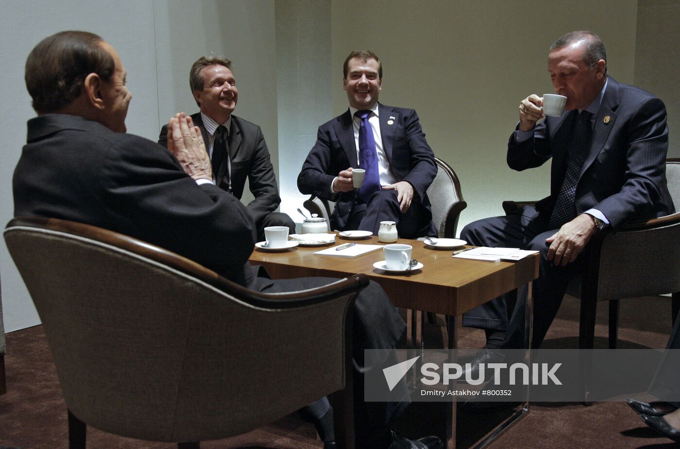 Dmitry Medvedev attends G20 summit in Seoul